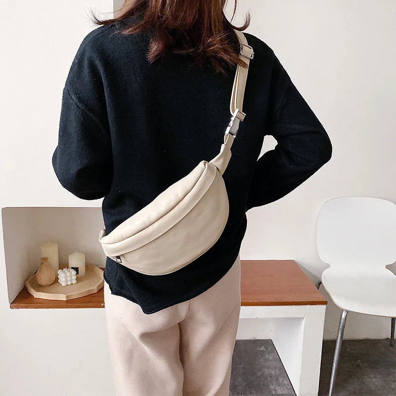 Casual Women Chest Bag Shoulder Bags Female Belt Bags Fanny Pack