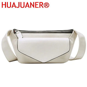 Casual Leather Waist Bag Women Shoulder Travel Chest Fanny Pack Belt Purses