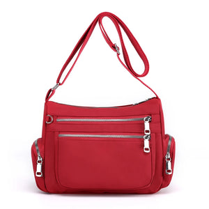 Waterproof Messenger Bag For Lady High Nylon Shoulder Bag Large Capacity