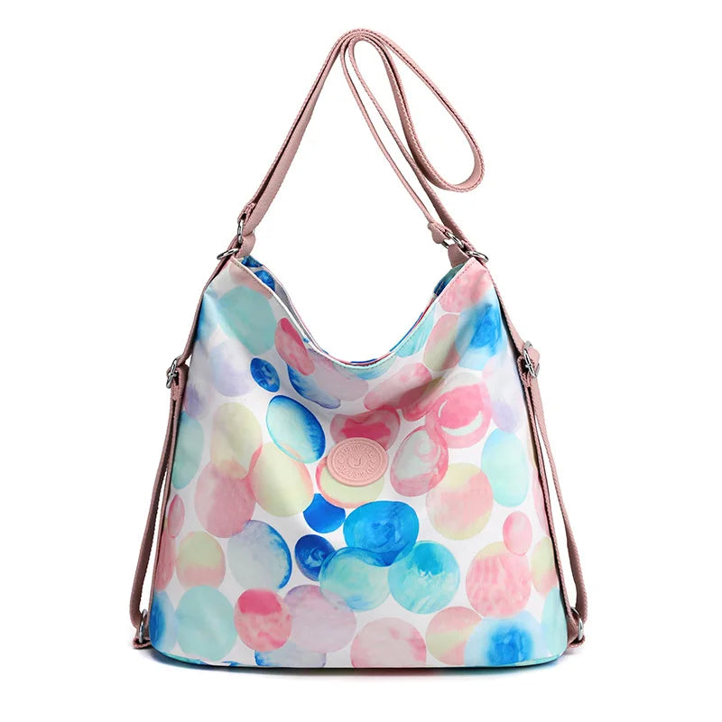 Waterproof Women Shoulder Bag Nylon Female Tote Crossbody Business Handbag