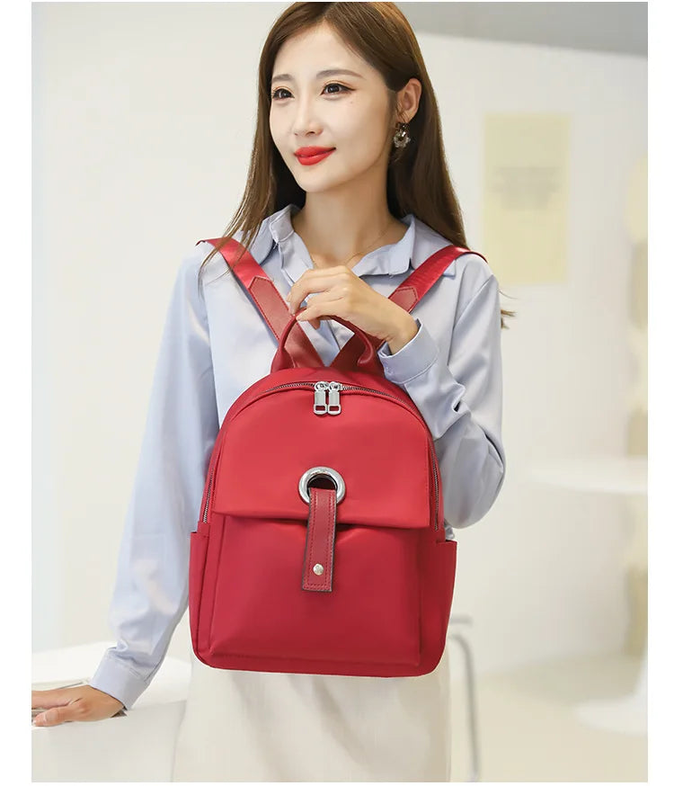 Casual Women Backpack Water Proof School Shoulder Bag Mochila Travel Bag