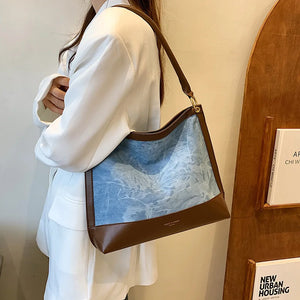 Casual Women Bucket Bag Shoulder Bags Crossbody Bags Retro Simplicity