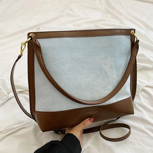 Casual Women Bucket Bag Shoulder Bags Crossbody Bags Retro Simplicity