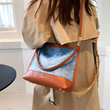 Casual Women Bucket Bag Shoulder Bags Crossbody Bags Retro Simplicity