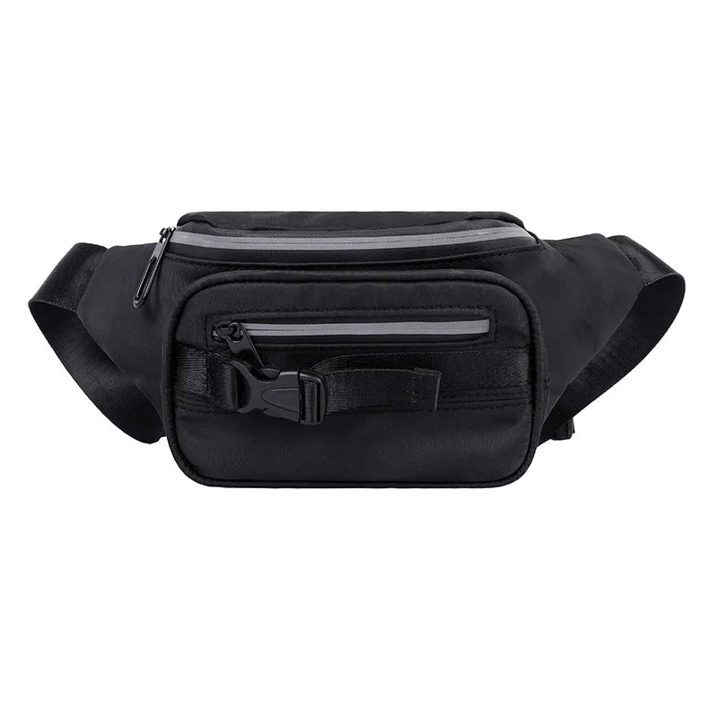 Casual Women Chest Bag Hip Fanny Pack Multi-Function Crossbody Pouch