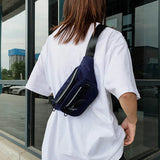 Casual Women Chest Bag Hip Fanny Pack Multi-Function Crossbody Pouch