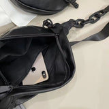 Casual Leather Women Chest Bag Crossbody Shoulder Purse Phone Bag