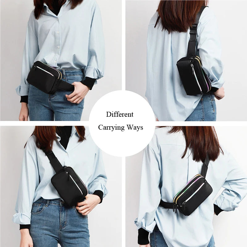 Casual Women Chest Packs Waterproof Waist Bag