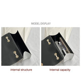 Casual Women Flower Printing Shoulder Bags Small PU Leather