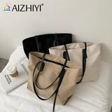 Casual Women Nylon Waterproof Handbag Large Capacity Shoulder Bag