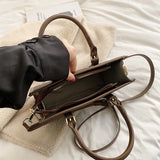 Casual Women PU Leather Handbags Small Shoulder Messenger Bags