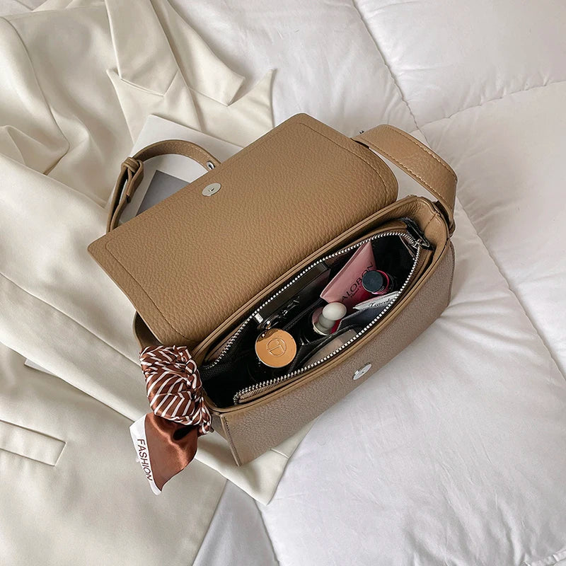Casual Women Pu Leather Messenger Bags High Ladies Small Crossbody Bags