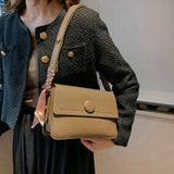 Casual Women Pu Leather Messenger Bags High Ladies Small Crossbody Bags