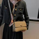 Casual Women Pu Leather Messenger Bags High Ladies Small Crossbody Bags