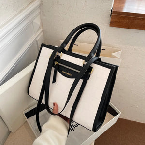 Casual Women Pu Leather Shoulder Messenger Bags Ladies Handbags Large Capacity T