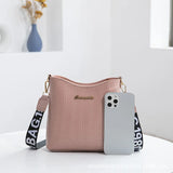 Casual Women Shoulder Bag Mini Crossbody Bucket Handbags Female Messenger Bags C