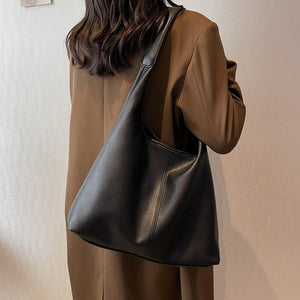 Casual Women Shoulder Bag PU Leather Composite Bags High Capacity