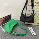 Casual Nylon Crossbody Bag Wide Strap High Capacity Female Purse Messenger Bag