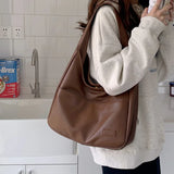 Casual Women Shoulder Bags Large capacity Winter ladies big Handbags