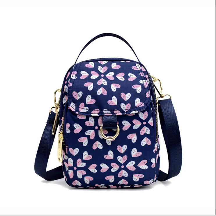 Casual Women Shoulder Crossbody Messenger Bag Nylon Zipper Handbags