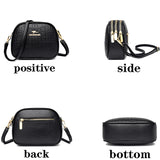 Casual Women Shoulder Messenger Bags Soft PU Leather Crossbody