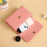 Casual Women Soft Leather Shoulder Bag Large Capacity Crossbody Wallet
