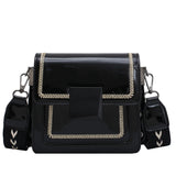 Casual Women's Shoulder Bag Wide Strap Messenger Bag