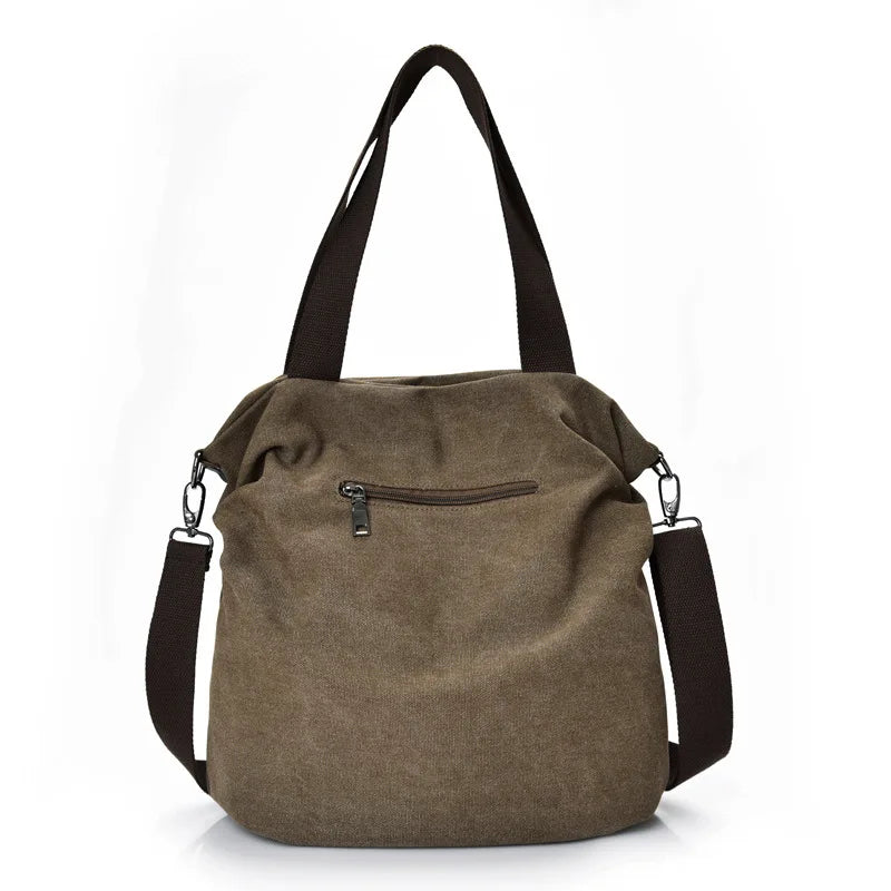 Casual Canvas Hand-held One-shoulder Messenger Bag
