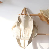 Casual Women's Denim Bag Female Solid High Canvas Shoulder Bag