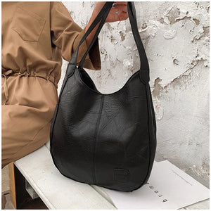 Casual Women's Handbag Portable Shoulder Tote Bag Large-capacity All-match