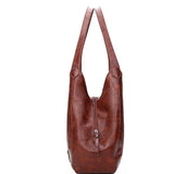 Casual Women's Handbag Portable Shoulder Tote Bag Large-capacity All-match