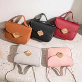 Casual Women's Handbags High Female Leather Shoulder Bags