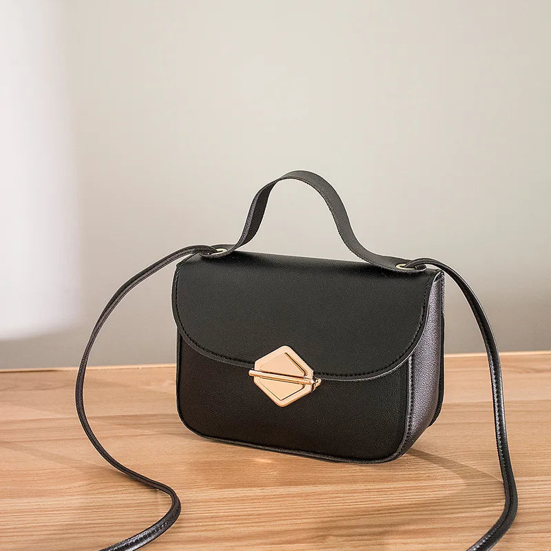 Casual Women's Handbags High Female Leather Shoulder Bags