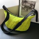 Casual Nylon Tote Bag for Women Zipper Handbag