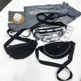 Casual Women's Waist Bag Nylon Waterproof Fanny Pack