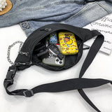 Casual Women's Waist Bag Nylon Waterproof Fanny Pack