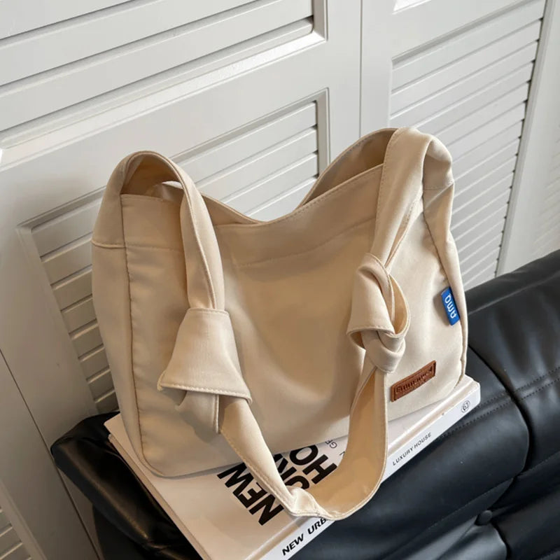 Casual Canvas Handbag Tote Messenger Shoulder Bag for Women