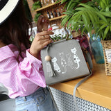 Cat Cartoon Waist Packs Fanny Bag For Women Small Messenger Bag