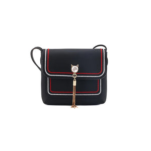 Cat Head Women's Shoulder Bag PU Handbag Shopping Lipstick Bag