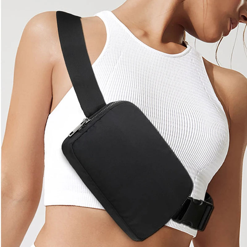 Celebrity's Waist Bag Outdoor Sports Running Waist Chest Bag