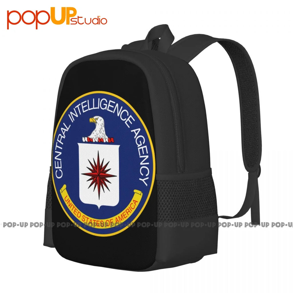 CIA Seal Backpack Large Capacity Softback Sports Bag