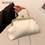 Chain Ladies Messenger Bag Top-handle Bag PU Leather Casual