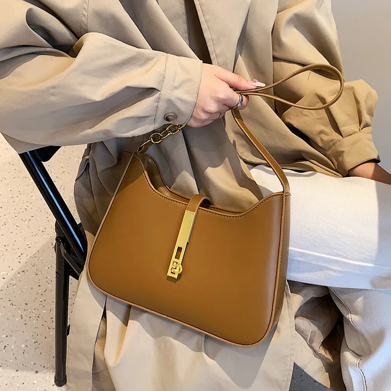 Chain Pattern Women Shoulder Bag Small Flap Crossbody