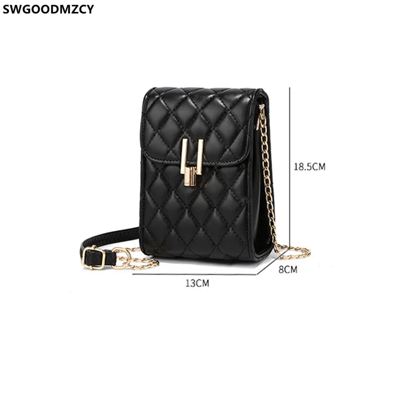 Chains Office Sling Bag for Women Crossbody Shoulder Bag LOCK