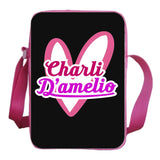 Charli Damelio Messenger Bag Unisex Cartoon Crossbody Shoulder Bags
