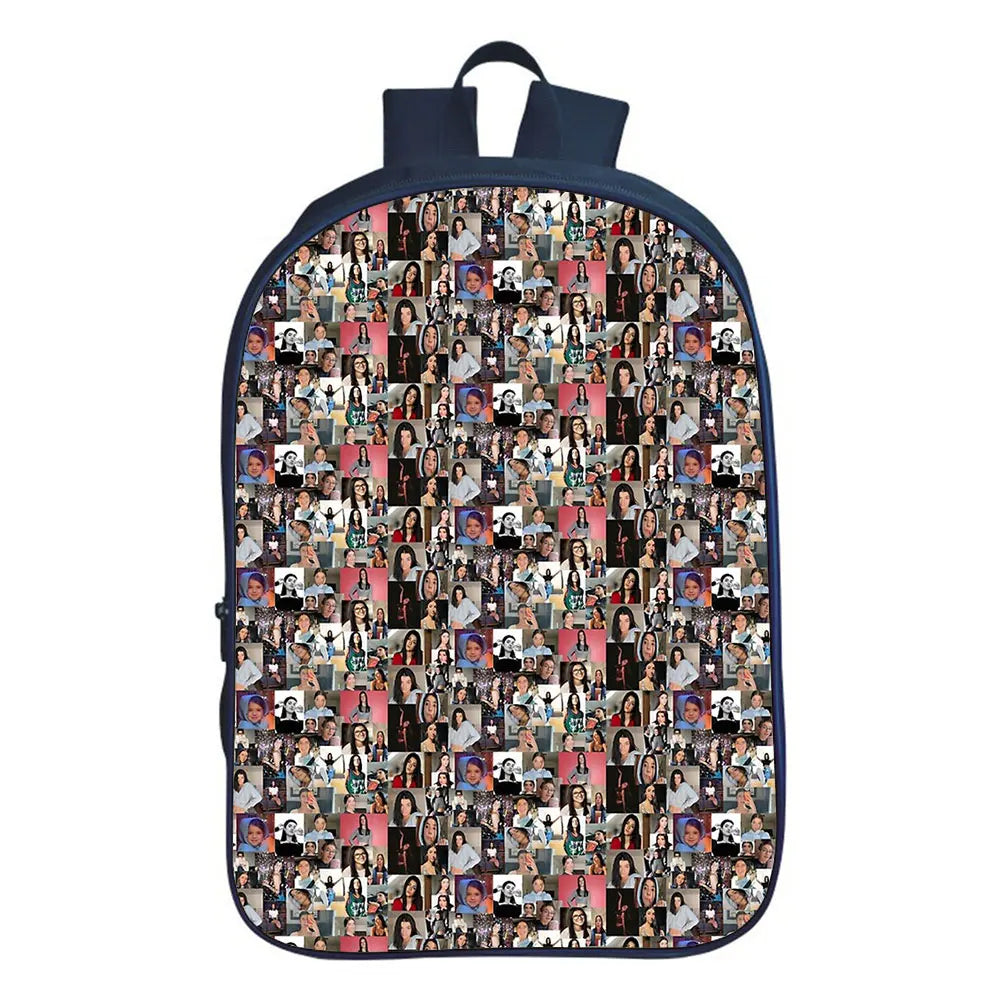 Charli Damelio Double-layer Backpack 16 Inches Unisex Mochila