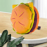 Cheeseburger Backpack Bag Holder for Daily Use, Hamburger Daypack