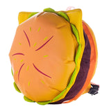 Cheeseburger Backpack Bag Holder for Daily Use, Hamburger Daypack
