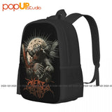 Chelsea Grin Graphic Band Backpack Multicolored Large Capacity
