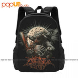Chelsea Grin Graphic Band Backpack Multicolored Large Capacity